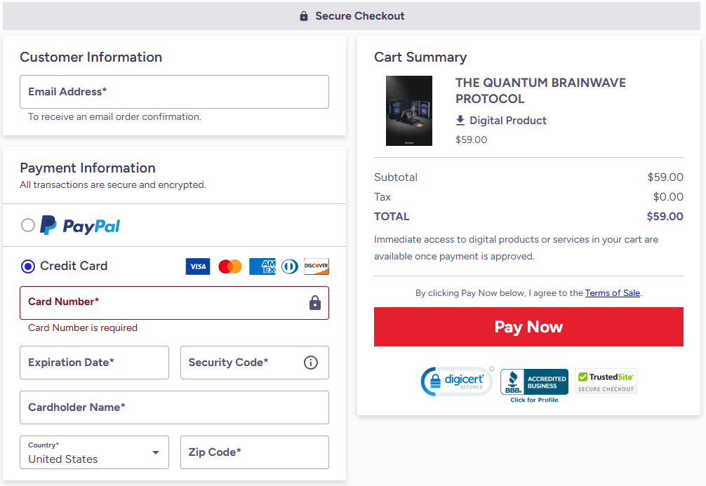 Quantum Brainwave Protocol